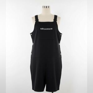 ASOS (ASOS DESIGN) Black Embroidered Overalls- Unisex/ Women’s Size 4XL